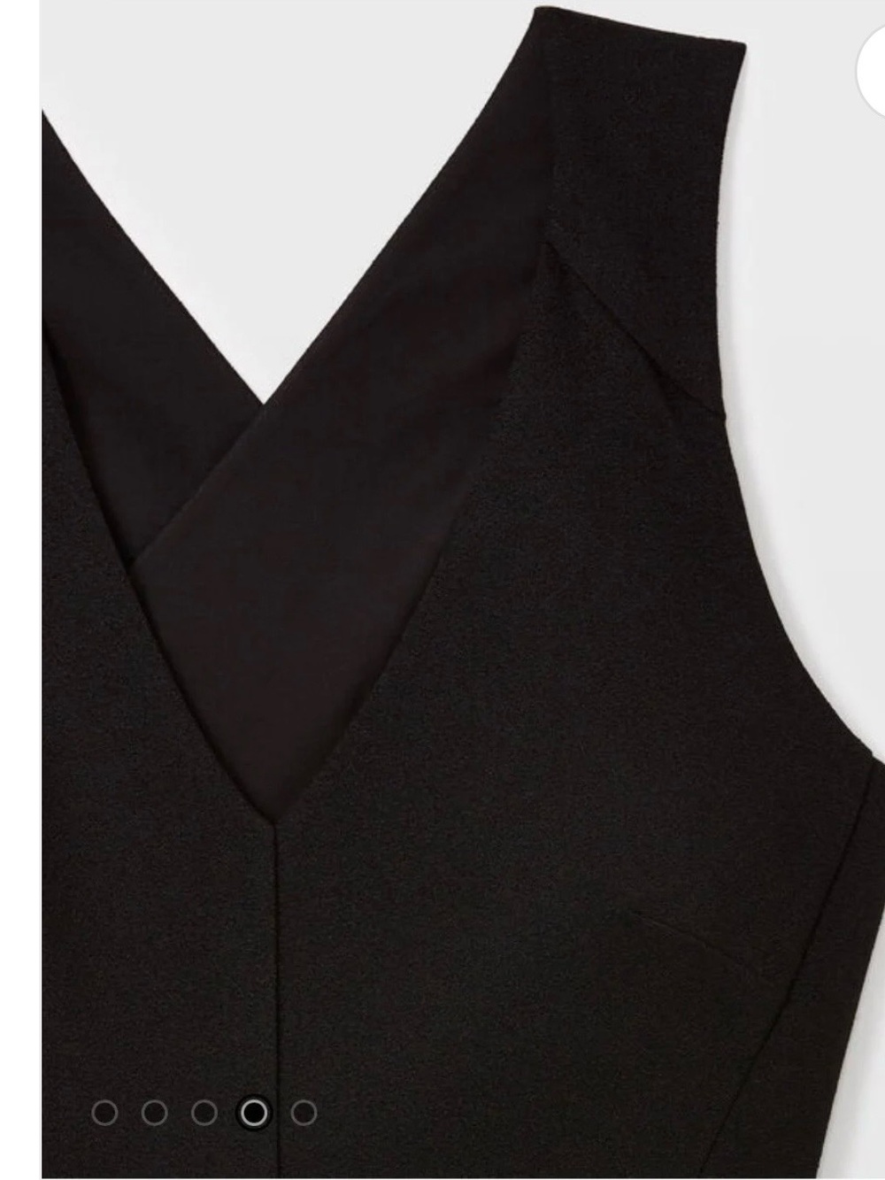 NWT Sleeveless Crisscross Back Midi Dress - Picture 4 of 7
